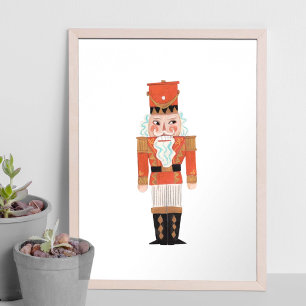 Nutcracker-ballongtecken Poster