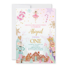 Nutcracker Birthday Girl Land of Sweets Fairy Invi