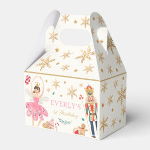Nutcracker Birthday Land Sweet Födelsedagsfest Presentaskar