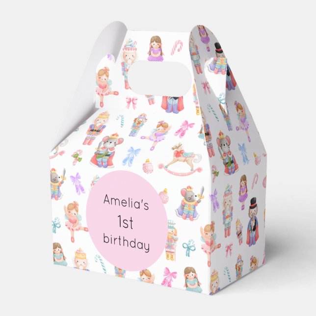 Nutcracker Birthday Presentaskar (Framsidan Sidan)