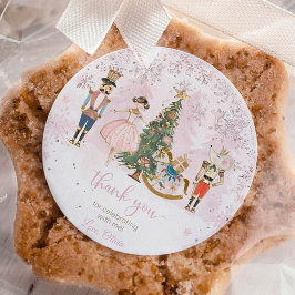 Nutcracker Birthday Sugar Plum Runt Klistermärke