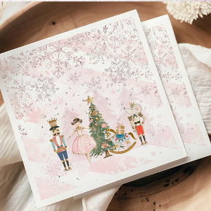Nutcracker Birthday Wonderland Party Pappersservett