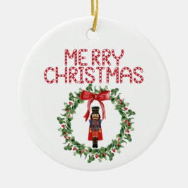 Nutcracker Bow God jul Helgdag Ornament