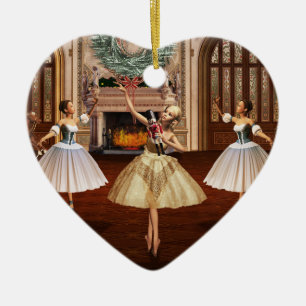 Nutcracker - Buon Natale Italy Heart Ornament
