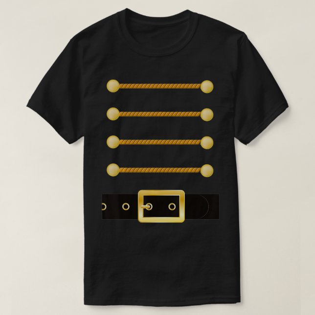 Nutcracker Character Soldier Costume Uniform Funny T Shirt (Design framsida)
