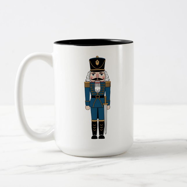 Nutcracker Charm Två-Tonad Mugg (Vänster)
