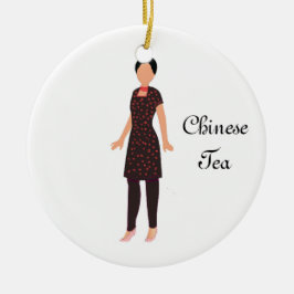 Nutcracker Chinese Tea Keepsakes Ornament