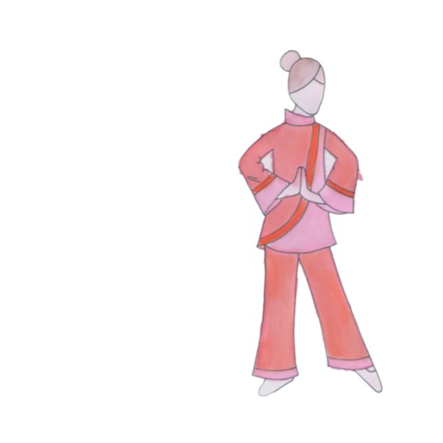Nutcracker Chinese Tea Ornament (Skapare uppladdad)