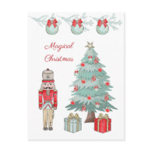 Nutcracker, chirtmsa träd, rockande häst