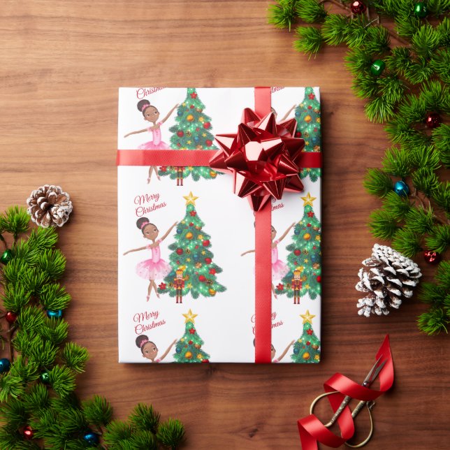 Nutcracker Clara och Nutcracker-julen Presentpapper (Julgåva)