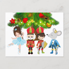 Nutcracker, Clara, Soldier, Mouse Kung Ballet Helg Vykort
