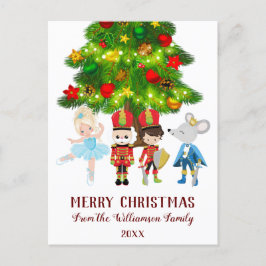 Nutcracker, Clara, Soldier och Mouse Kung Helg Vykort