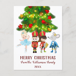 Nutcracker, Clara, Soldier och Mouse Kung Helg Vykort
