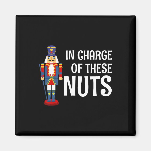 Nutcracker Costume Dancer Ballerina Gift jul Magnet (Framsidan)