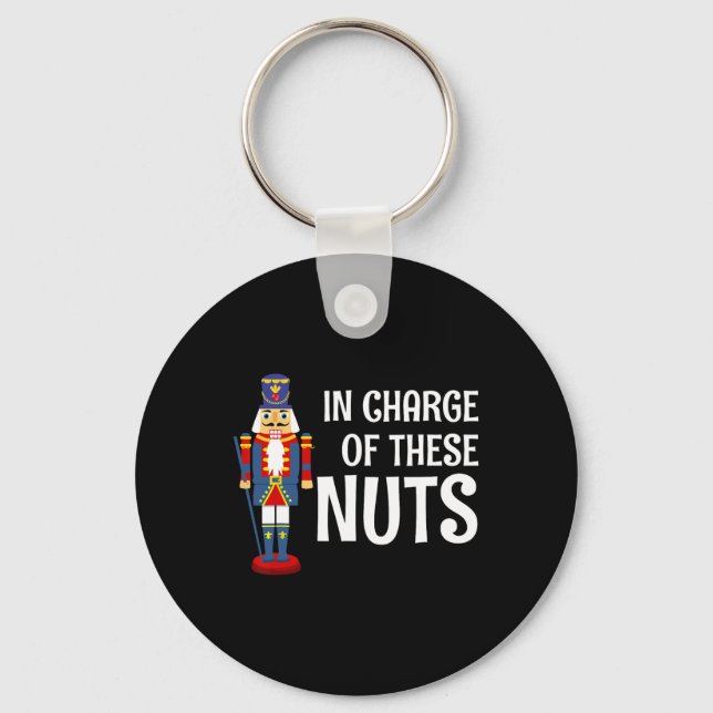 Nutcracker Costume Dancer Ballerina Gift jul Nyckelring (Framsida)