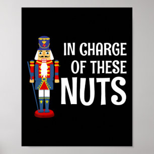 Nutcracker Costume Dancer Ballerina Gift jul Poster