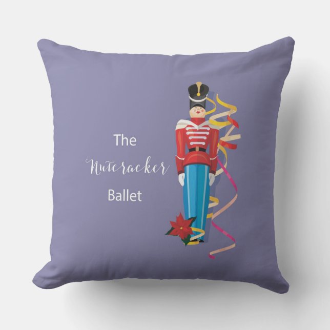 Nutcracker Dance Ballet Performance Grattis Kudde (Framsida)