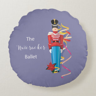 Nutcracker Dance Ballet Performance Grattis Rund Kudde