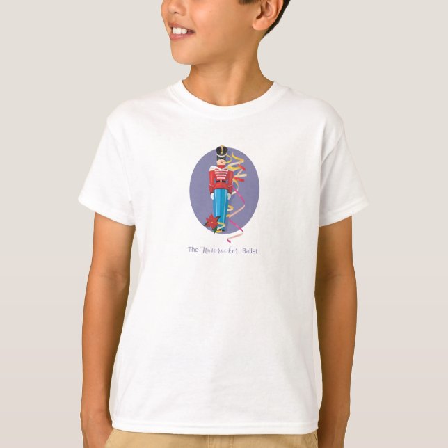 Nutcracker Dance Ballet Performance Grattis T Shirt (Framsida)