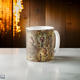 Nutcracker Doll och Maria by ETA Hoffman Kaffemugg