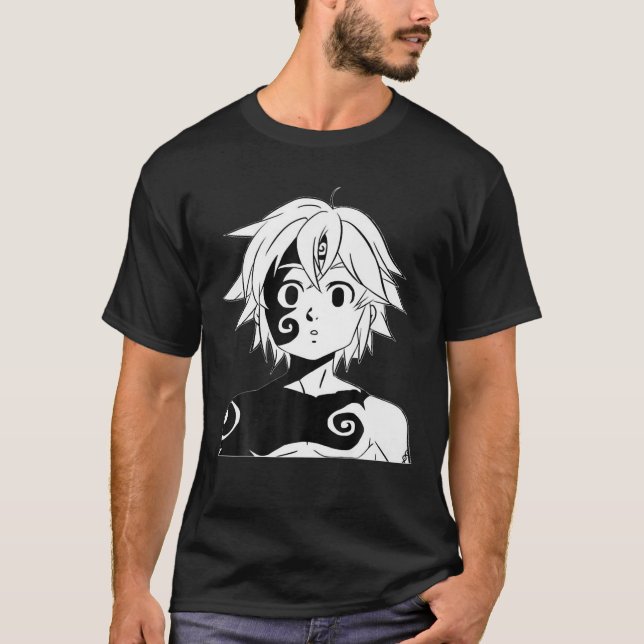 Nutcracker Dragon Sin of Wrath Anime Manga T Shirt (Framsida)