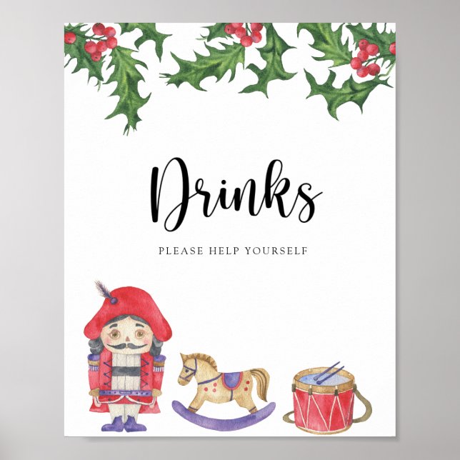 Nutcracker - Drinks hjälper dig själv att Poster (Framsidan)
