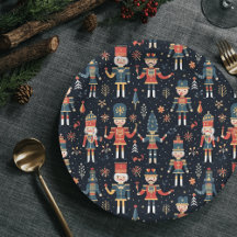 Nutcracker Elegance Festive Mönster Collection