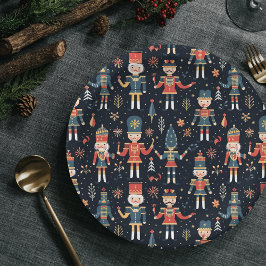 Nutcracker Elegance Festive Mönster Collection