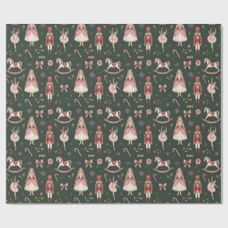 Nutcracker  Elegant Ballet Christmas Presentpapper