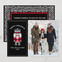 Nutcracker-Eleganten Red Black Photo