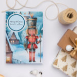 Nutcracker "ersätt ansikte"-julen kort<br><div class="desc">"Byt ut roligten ansikte" anpassade julkort helgdag .</div>