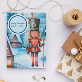 Nutcracker "ersätt ansikte"-julen kort