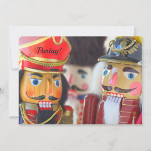 Nutcracker figurer inbjudningar