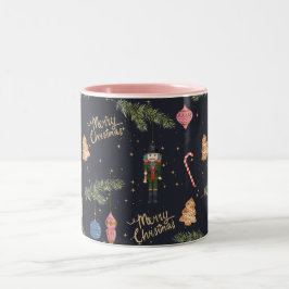 Nutcracker, flottan Två-Tonad mugg