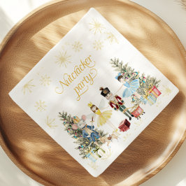 Nutcracker-Födelsedagsfest Pappersservett