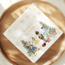 Nutcracker-Födelsedagsfest Pappersservett