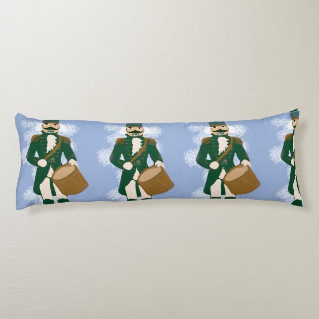 Nutcracker Frosted Blue Long Cushion Kroppskudde (Baksidan)