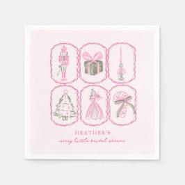 Nutcracker Girl A Merry Little Bridal Shower Pappersservett