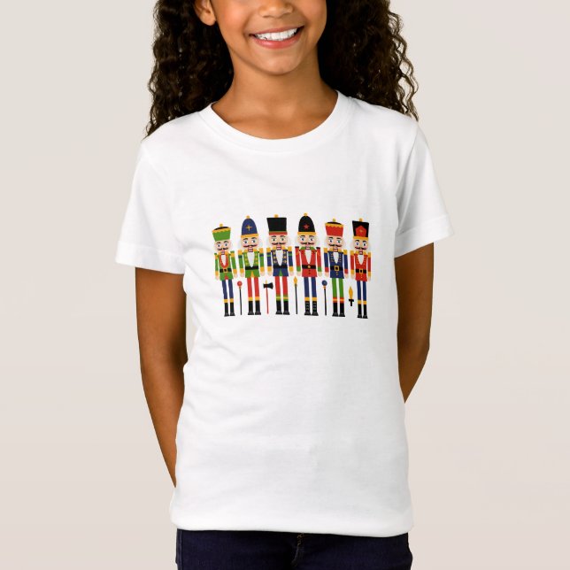 Nutcracker Girl's T-Shirt (Framsida)