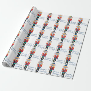 Nutcracker Hälsning Presentpapper