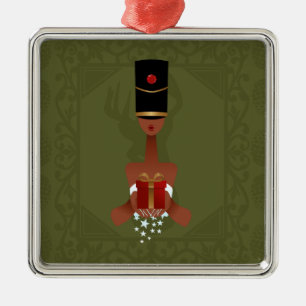 Nutcracker Helgdag Gift jul jul Metall Ornament