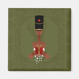 Nutcracker Helgdag Gift jul Magnet