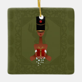 Nutcracker Helgdag Gift jul Ornament Square