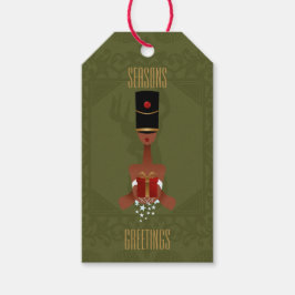 Nutcracker Helgdag Gift-Juletiketter Presentetikett