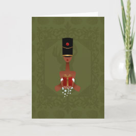 Nutcracker Helgdag Gift-julhälsningskort Helgkort
