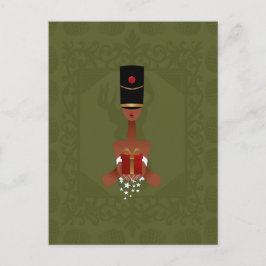 Nutcracker Helgdag Gift julvykort Helg Vykort