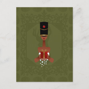 Nutcracker Helgdag Gift julvykort Helg Vykort