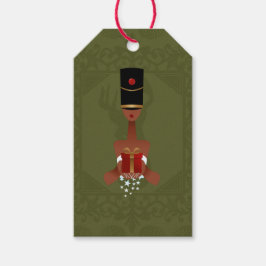 Nutcracker Helgdag Gift-Märkrn - julgåva Presentetikett