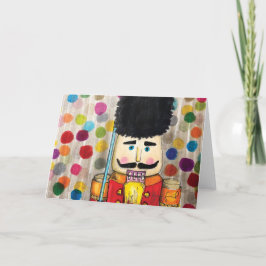 Nutcracker - Helgdag-kort Tack Kort