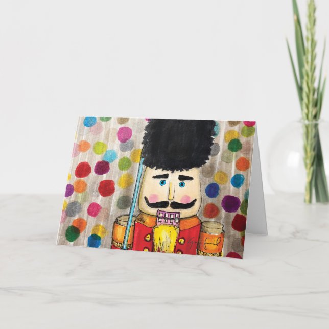 Nutcracker - Helgdag-kort Tack Kort (Framsida)